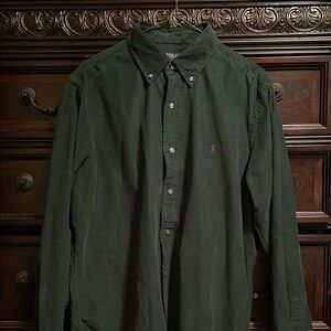 Polo Ralph Lauren Dark Green Dress Shirt